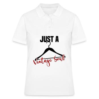 Magasin d’occasion Eco Hipster d’occasion - Polo Femme - blanc - Devant - Ailine (174cm)