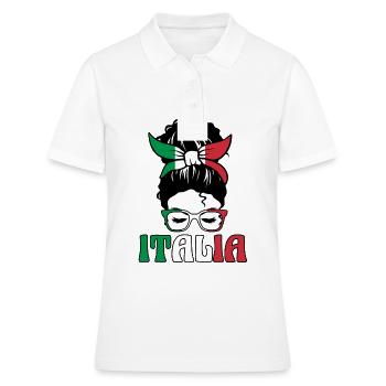 Italie Italien Italien Italie - Polo Femme - blanc - Devant - Ailine (174cm)