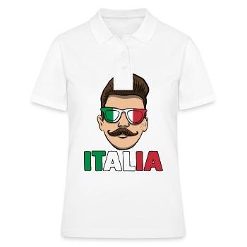 Italie Italien Italien Italie - Polo Femme - blanc - Devant - Ailine (174cm)