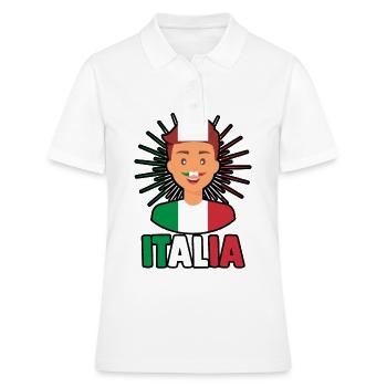 Italie Italien Italien Italie - Polo Femme - blanc - Devant - Ailine (174cm)