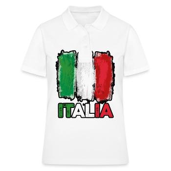 Italie Italien Italien Italie - Polo Femme - blanc - Devant - Ailine (174cm)