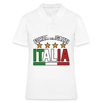 Italie Italien Italien Italie - Polo Femme - blanc - Devant - Ailine (174cm)