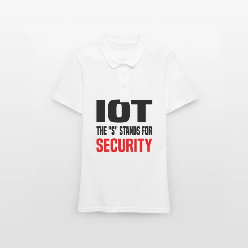 Internet Des Objets IOT Programmeur Admin IT Polo Femme