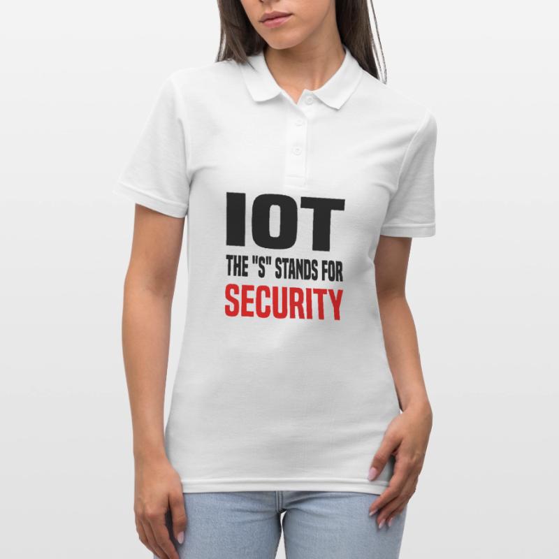 Internet Des Objets IOT Programmeur Admin IT Polo Femme