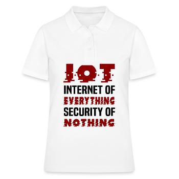 Internet Of Things IOT Programmierer Admin IT - Frauen Polo Shirt - Weiß - Vorne - Ailine (174cm)
