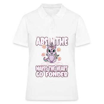 Satan Beelzebub Teufel Gothic Pentagram Mystisch - Frauen Polo Shirt - Weiß - Vorne - Ailine (174cm)