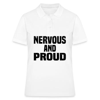Misanthrop Menschenhasser Asozial Introvertiert - Frauen Polo Shirt - Weiß - Vorne - Ailine (174cm)