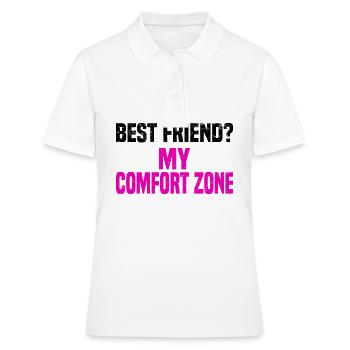 Misanthrop Menschenhasser Asozial Introvertiert - Frauen Polo Shirt - Weiß - Vorne - Ailine (174cm)