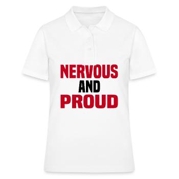 Misanthrop Menschenhasser Asozial Introvertiert - Frauen Polo Shirt - Weiß - Vorne - Ailine (174cm)