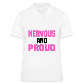 Misanthrop Menschenhasser Asozial Introvertiert - Frauen Polo Shirt - Weiß - Vorne - Ailine (174cm)