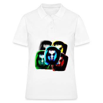 Hoody head: Multi - Frauen Polo Shirt - Weiß - Vorne - Ailine (174cm)