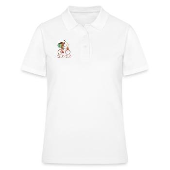 Ride the World with Dog II - Polo Femme - blanc - Devant - Ailine (174cm)