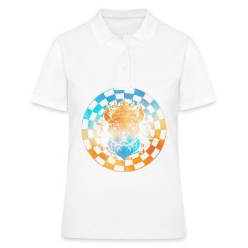 Pitbull - Frauen Polo Shirt - Weiß - Vorne - Ailine (174cm)