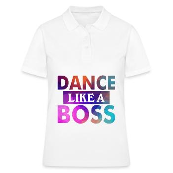 Danse Danseur Danse - Polo Femme - blanc - Devant - Ailine (174cm)