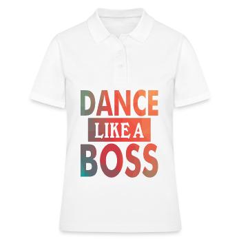 Dancer Dancing Music Saying Dancer - Polo Femme - blanc - Devant - Ailine (174cm)