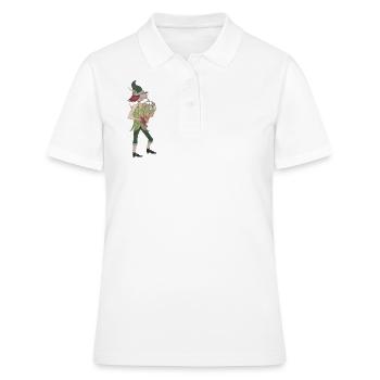 Fantasy Horn - Frauen Polo Shirt - Weiß - Vorne - Ailine (174cm)
