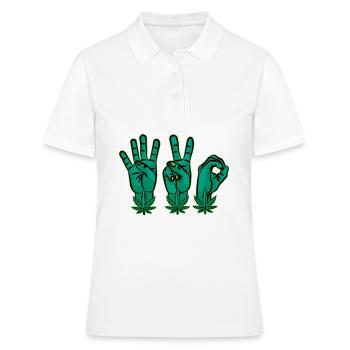 420 Poignées fourtwenty main levée Kiffer - Polo Femme - blanc - Devant - Ailine (174cm)