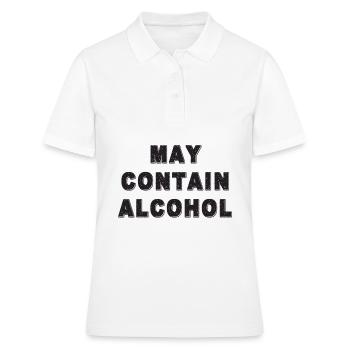 Trinkspruch - Frauen Polo Shirt - Weiß - Vorne - Ailine (174cm)