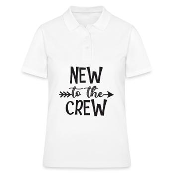 New To The Crew Onesie - Polo Femme - blanc - Devant - Ailine (174cm)