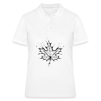 Maple Leaf - Women's Polo Shirt - white - Front - Ailine (174cm)