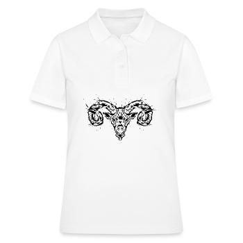 Capricorne - Polo Femme - blanc - Devant - Ailine (174cm)