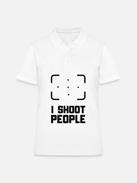 PHOTOGRAPHE - Polo Femme - blanc