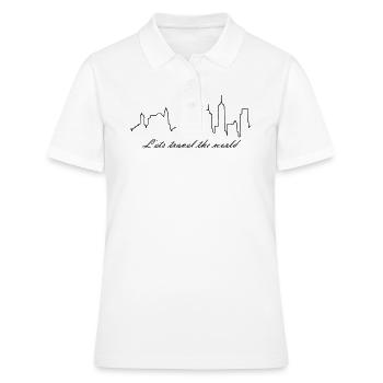 Travel - Polo Femme - blanc - Devant - Ailine (174cm)