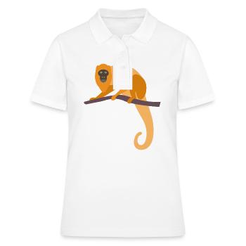 Wildtiere - Frauen Polo Shirt - Weiß - Vorne - Ailine (174cm)