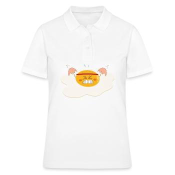 oeuf sportif - Polo Femme - blanc - Devant - Ailine (174cm)