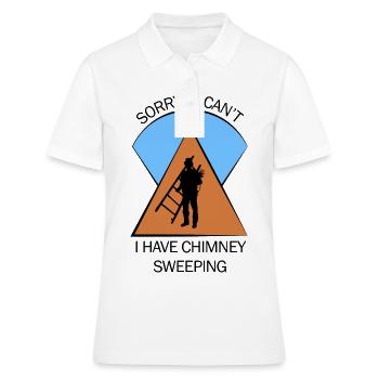 Chimney Sweep Chimney Sweep - Women's Polo Shirt - white - Front - Ailine (174cm)