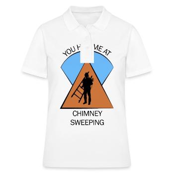 Chimney Sweep Chimney Sweep - Women's Polo Shirt - white - Front - Ailine (174cm)