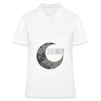 lune - Polo Femme - blanc - Devant - Ailine (174cm)