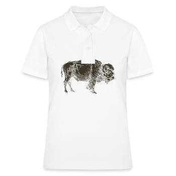 Wildtiere - Frauen Polo Shirt - Weiß - Vorne - Ailine (174cm)