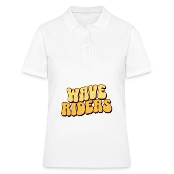 Kitesurf Kitesurfer Kiteboard - Frauen Polo Shirt - Weiß - Vorne - Ailine (174cm)