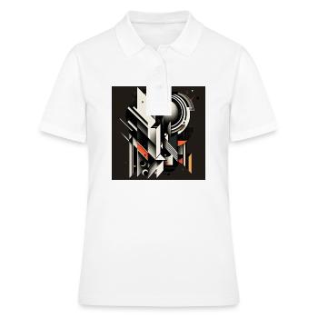 The Bauhaus Legacy - Women's Polo Shirt - white - Front - Ailine (174cm)