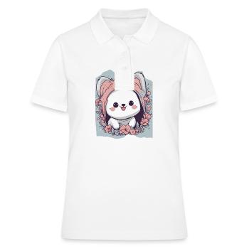 Lunatique Wonderland Companion Animal de compagnie mignon - Polo Femme - blanc - Devant - Ailine (174cm)