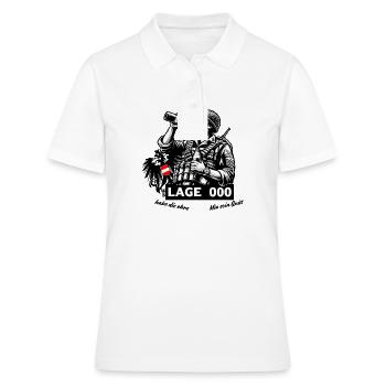 Désarmement des forces armées - Polo Femme - blanc - Devant - Ailine (174cm)