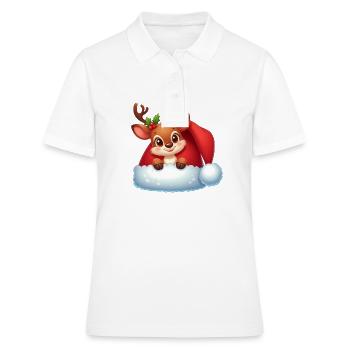 Rudolf 7 - Frauen Polo Shirt - Weiß - Vorne - Ailine (174cm)