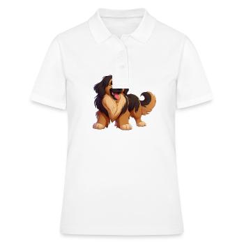 Leonberg 3 - Women's Polo Shirt - white - Front - Ailine (174cm)