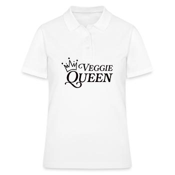 Vegan - Frauen Polo Shirt - Weiß - Vorne - Ailine (174cm)