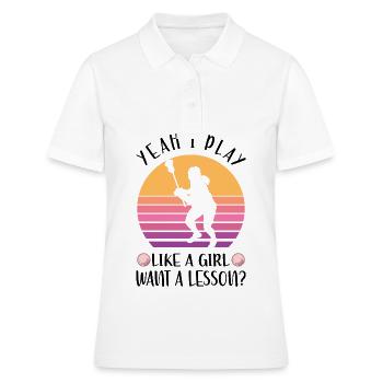 Lacrosse - Polo Femme - blanc - Devant - Ailine (174cm)