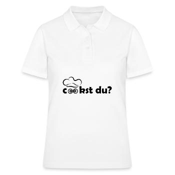 Cookst chef cuisinier rÃ"t - Polo Femme - blanc - Devant - Ailine (174cm)