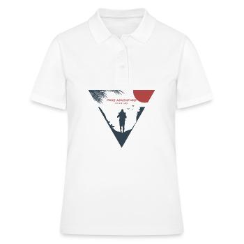 Pure Adventure Adventure Gift - Polo Femme - blanc - Devant - Ailine (174cm)