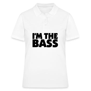 I'm the Bass 2 (FR) - Polo Femme - blanc - Devant - Ailine (174cm)