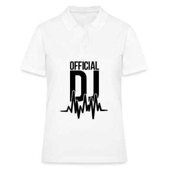 dj - Frauen Polo Shirt - Weiß - Vorne - Ailine (174cm)