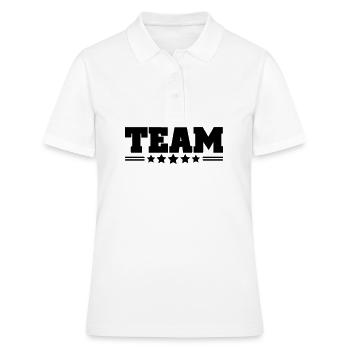 team - Polo Femme - blanc - Devant - Ailine (174cm)