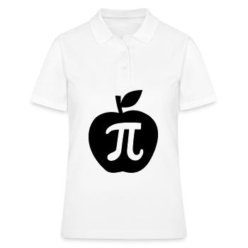 pi - Frauen Polo Shirt - Weiß - Vorne - Ailine (174cm)