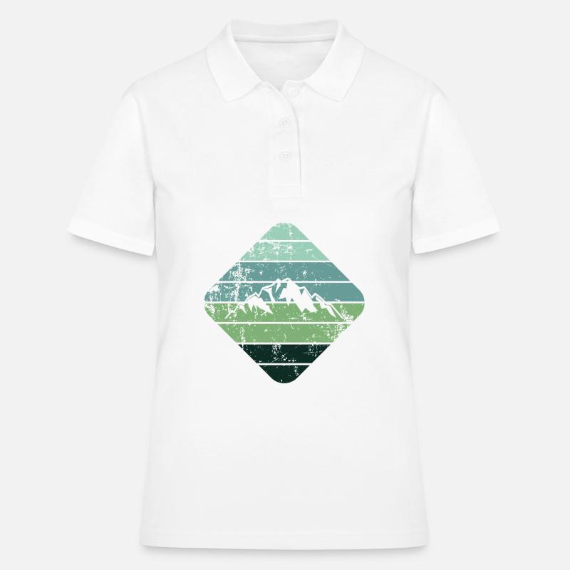 Mountain - Women's Polo Shirt - white