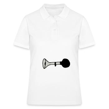 Mofa Hupe - Frauen Polo Shirt - Weiß - Vorne - Ailine (174cm)