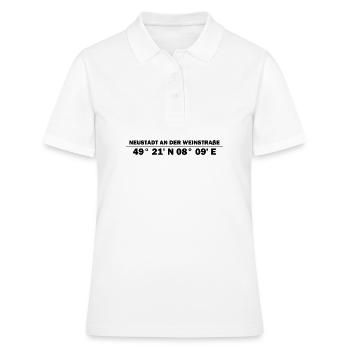 Neustadt an der Weinstraße Coordinates - Women's Polo Shirt - white - Front - Ailine (174cm)